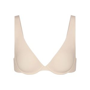Fits Everbody UNLINED APEX PLUNGE BRA 34C Sand